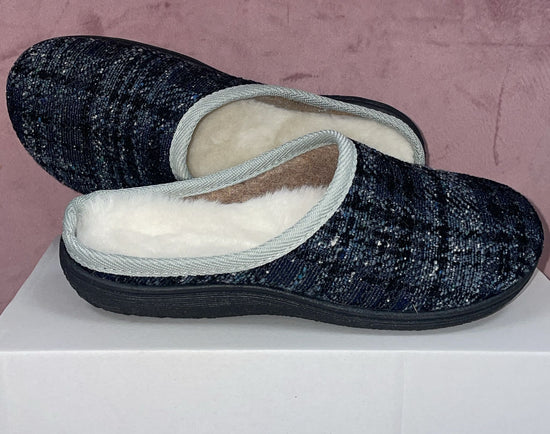 Pantofole SCOZZESE BLU