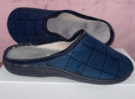 Pantofole QUADRI BLU