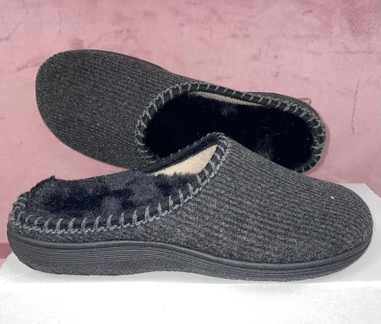 Pantofole VELLUTINO NERO