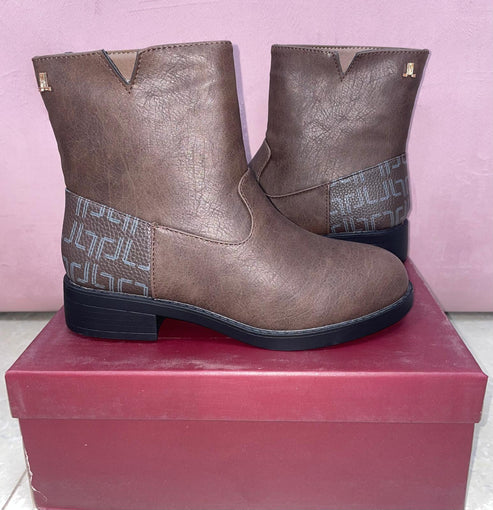 Stivaletti LANCETTI 02483 MARRONE