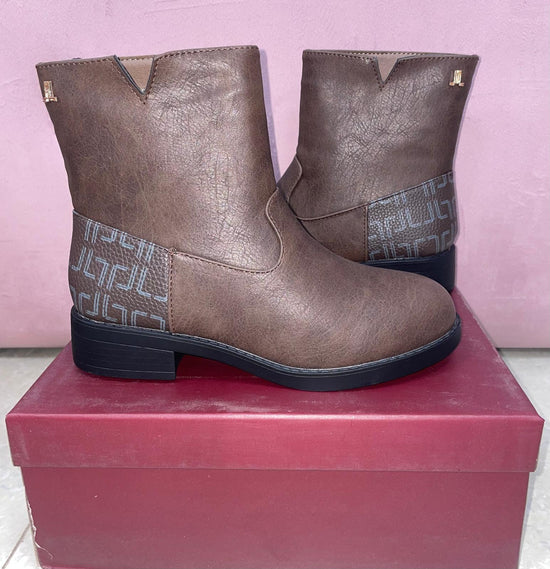 Stivaletti LANCETTI 02483 MARRONE