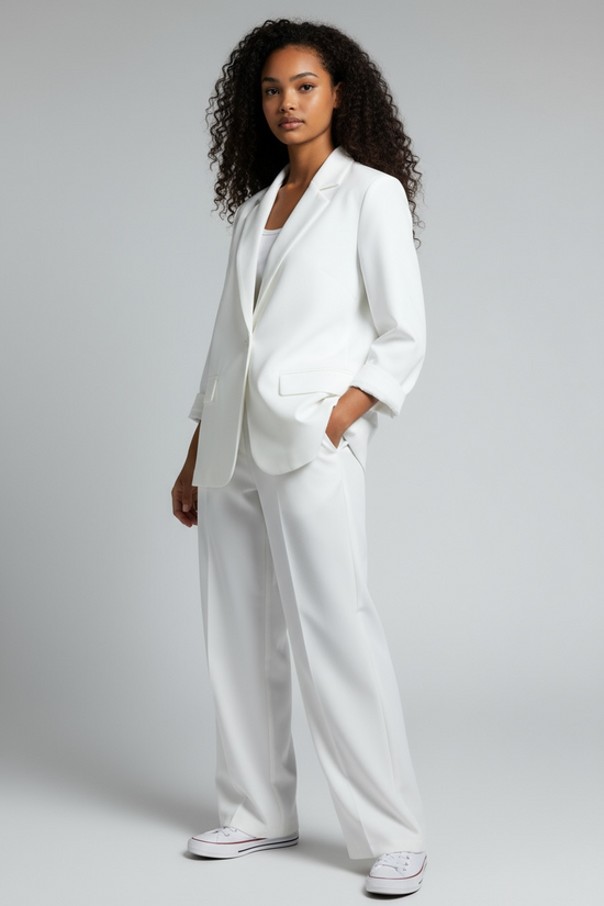 Tailleur Rouge