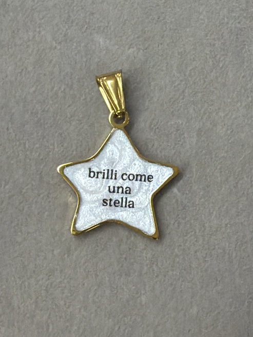 Ciondolo “Brilli come una stella “