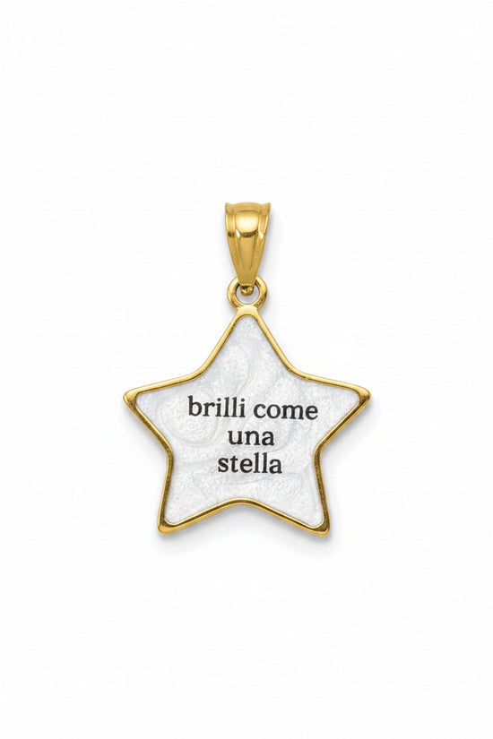 Ciondolo “Brilli come una stella “