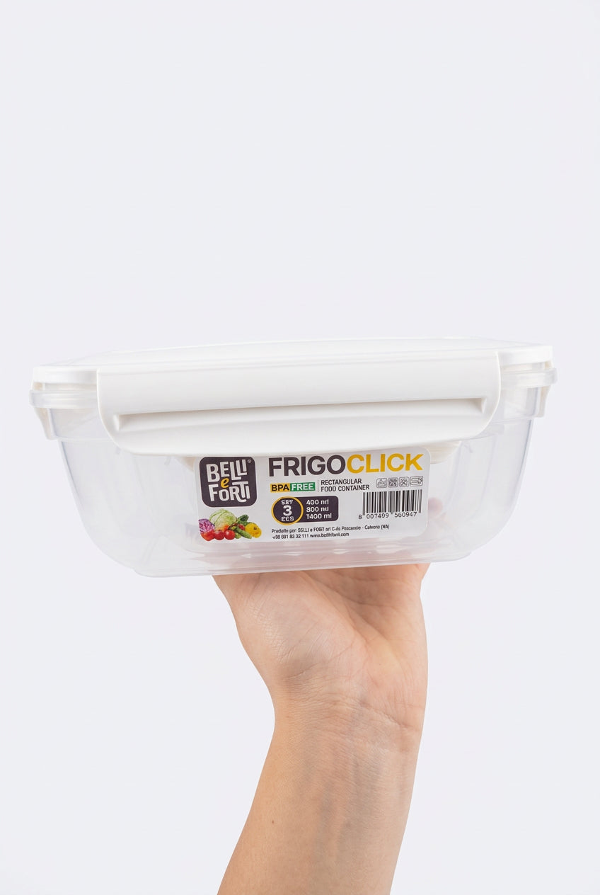 Set 3pcs Rettangolare FrigoClick