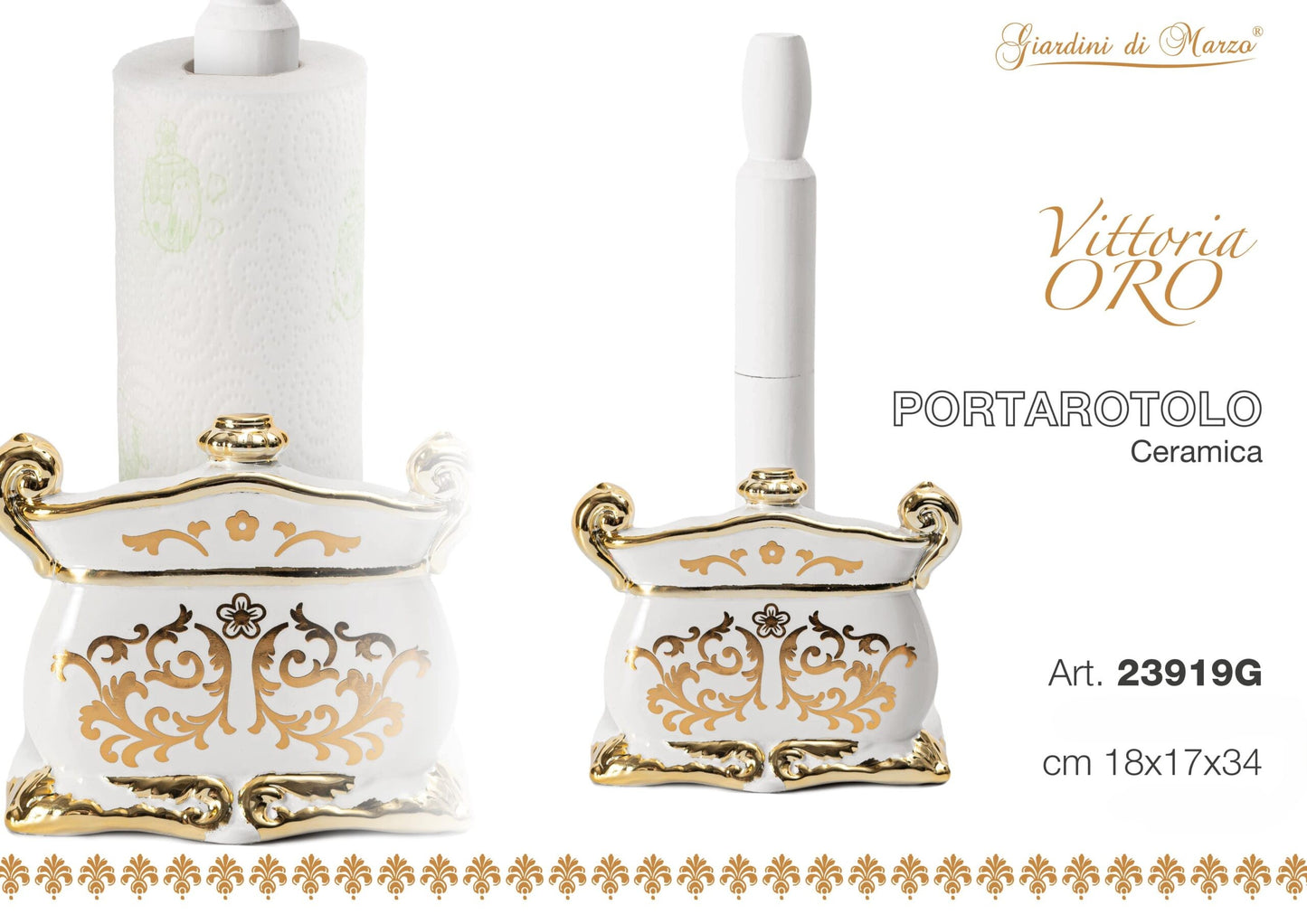 Portarotolo Linea Vittoria 23919G