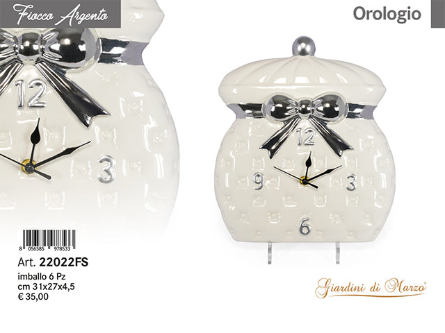 Orologio Linea Fiocco Argento 22022FS