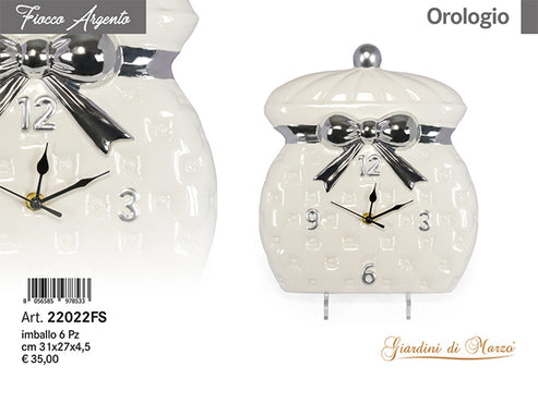 Orologio Linea Fiocco Argento 22022FS