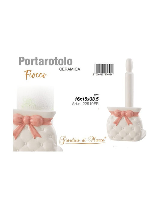 Portarotolo Linea Fiocco Rosa 22919FR