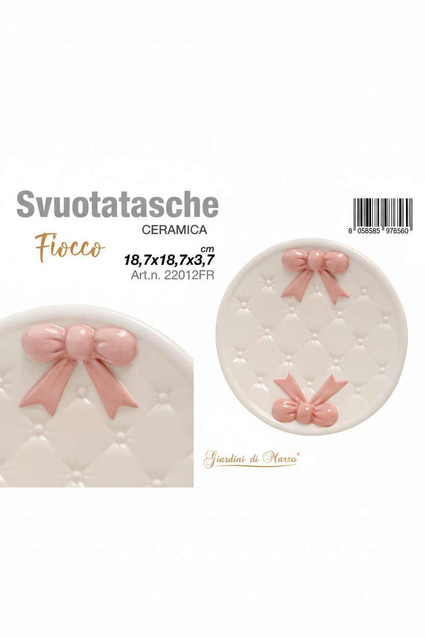 Svuotatasche Linea Fiocco Rosa 22012FR