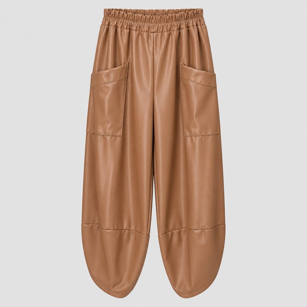 Pantaloni Linda Ecopelle