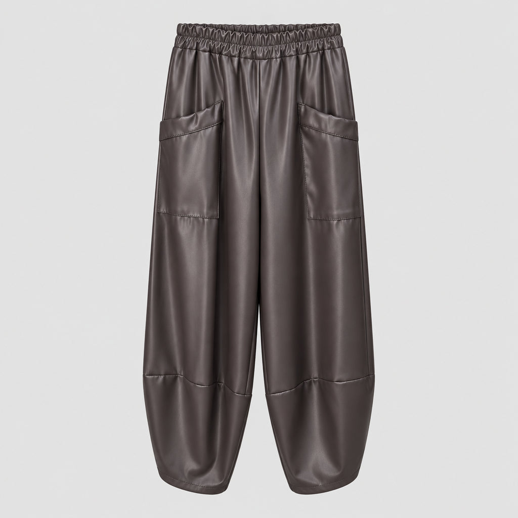 Pantaloni Linda Ecopelle