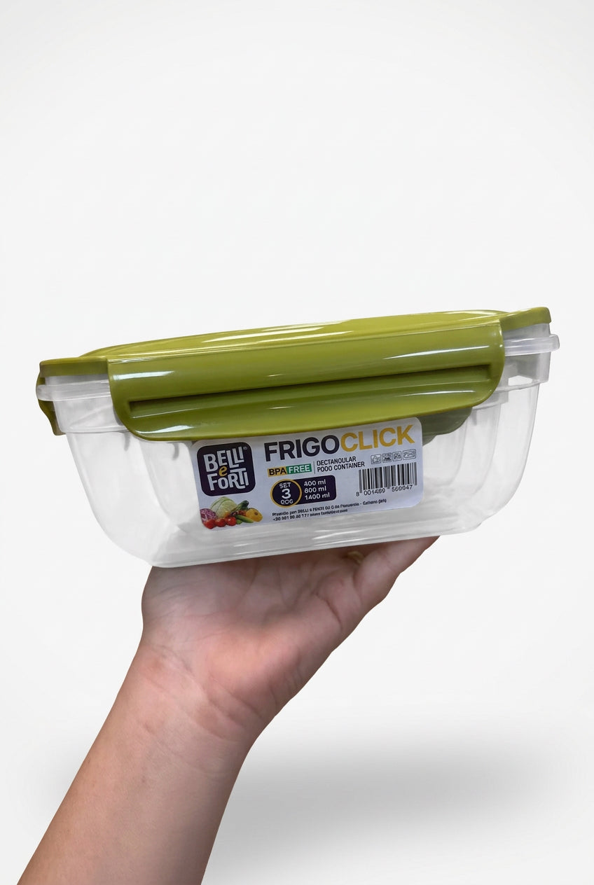 Set 3pcs Rettangolare FrigoClick