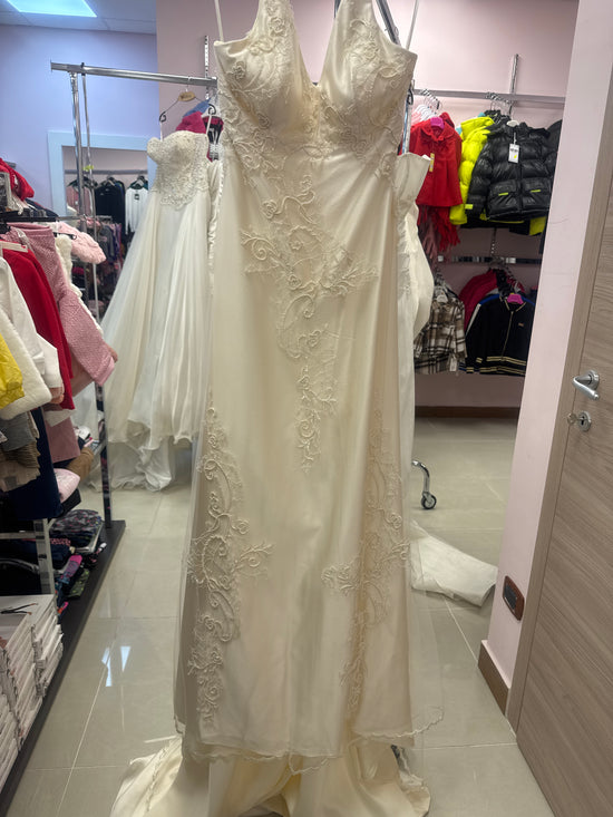 Abito DA SPOSA TG 42 CREMA