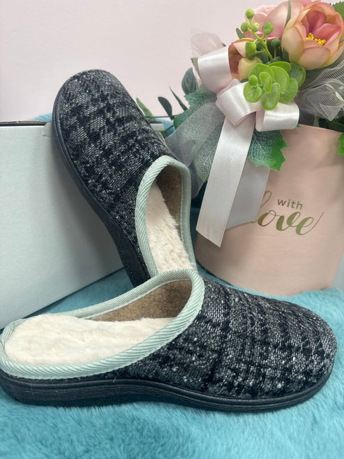 Pantofole SCOZZESE GRIGIO
