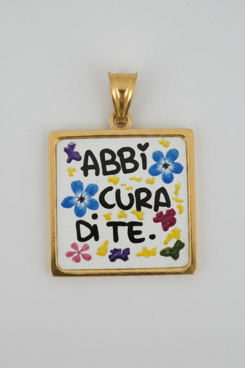 Ciondolo Abbi Cura Di Te