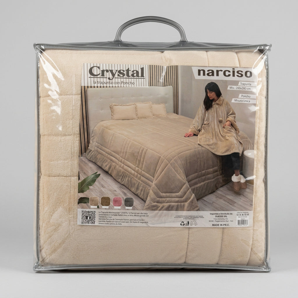 Trapunta + Poncho Narciso