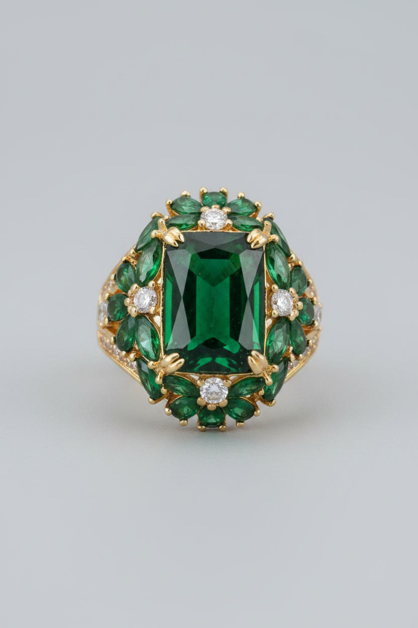 Anello Pietra Floreale
