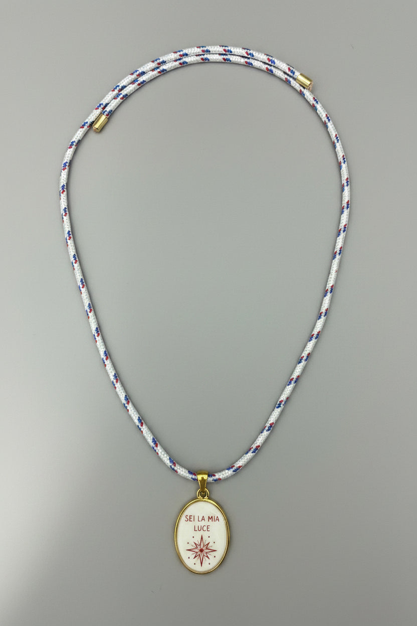 Collana Calamita+Ciondolo Sei la mia Luce