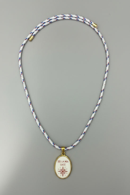 Collana Calamita+Ciondolo Sei la mia Luce