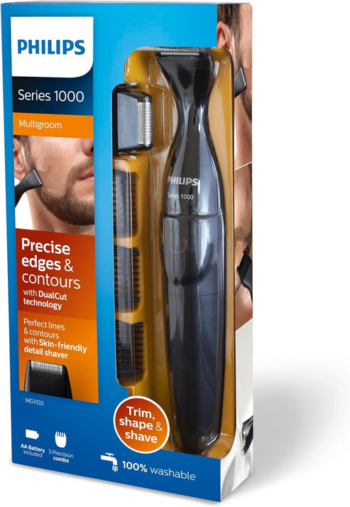 REGOLABARBA PHILIPS MG1100/16 RIFINITORE VISO A BATTERIA