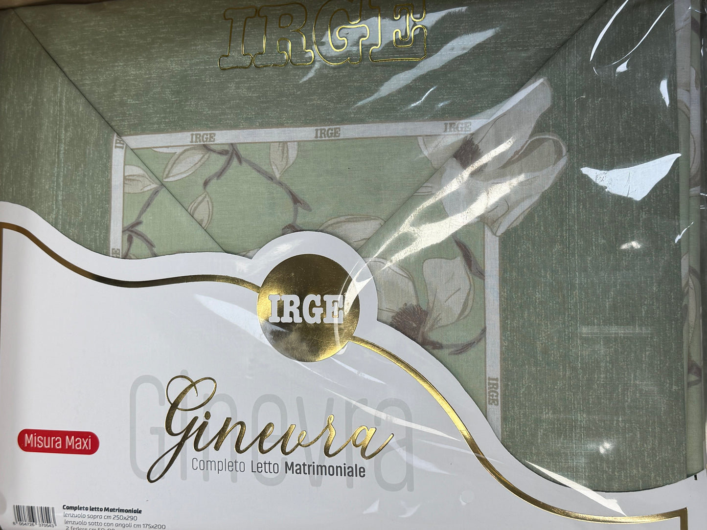 Completo Letto Ginevra Irge Matr.