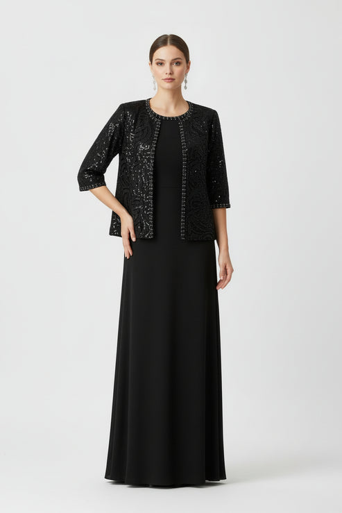Abito MARIA VITTORIA VINGI M804 NERO