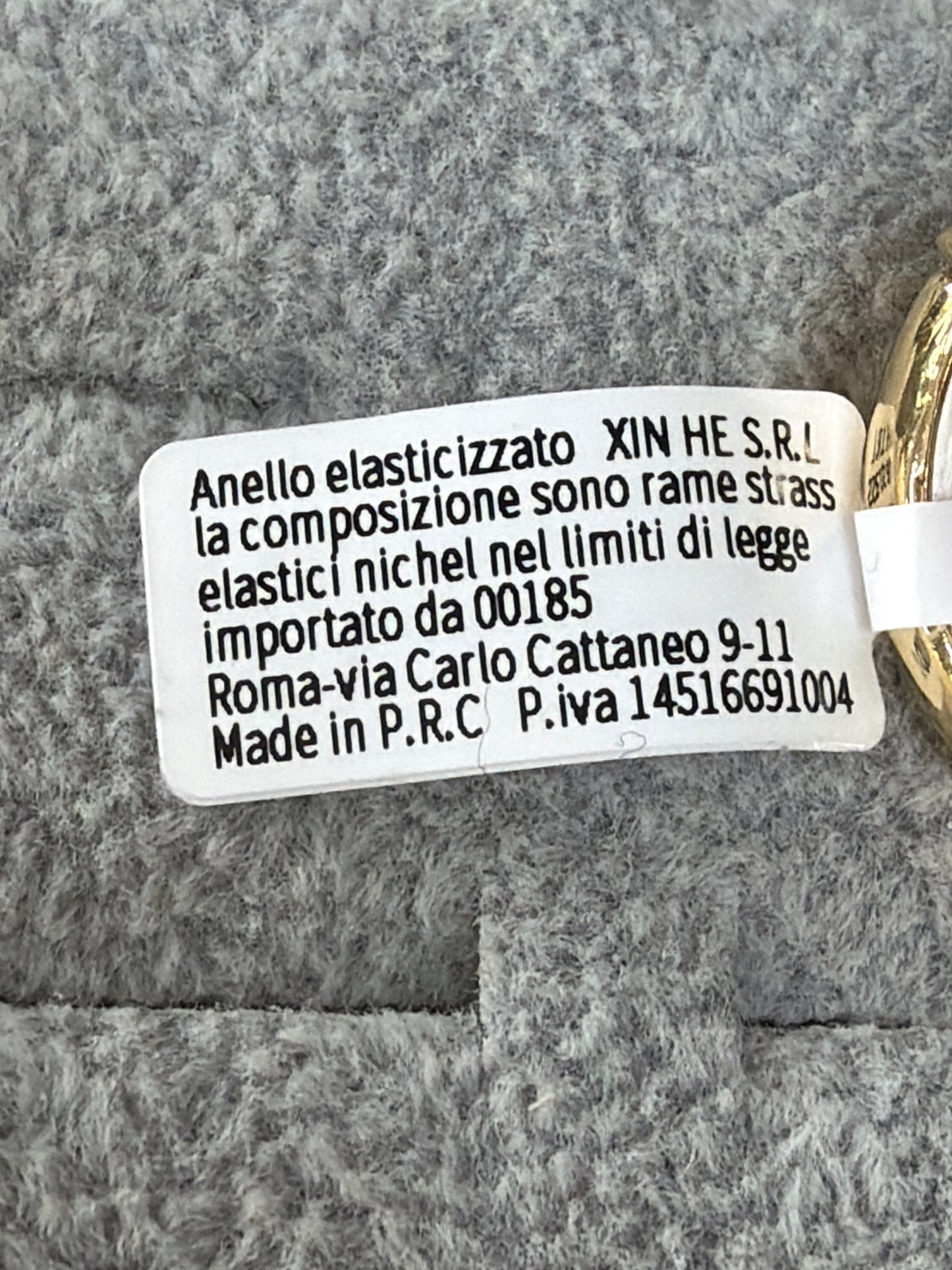 Anello Perlin Ovale