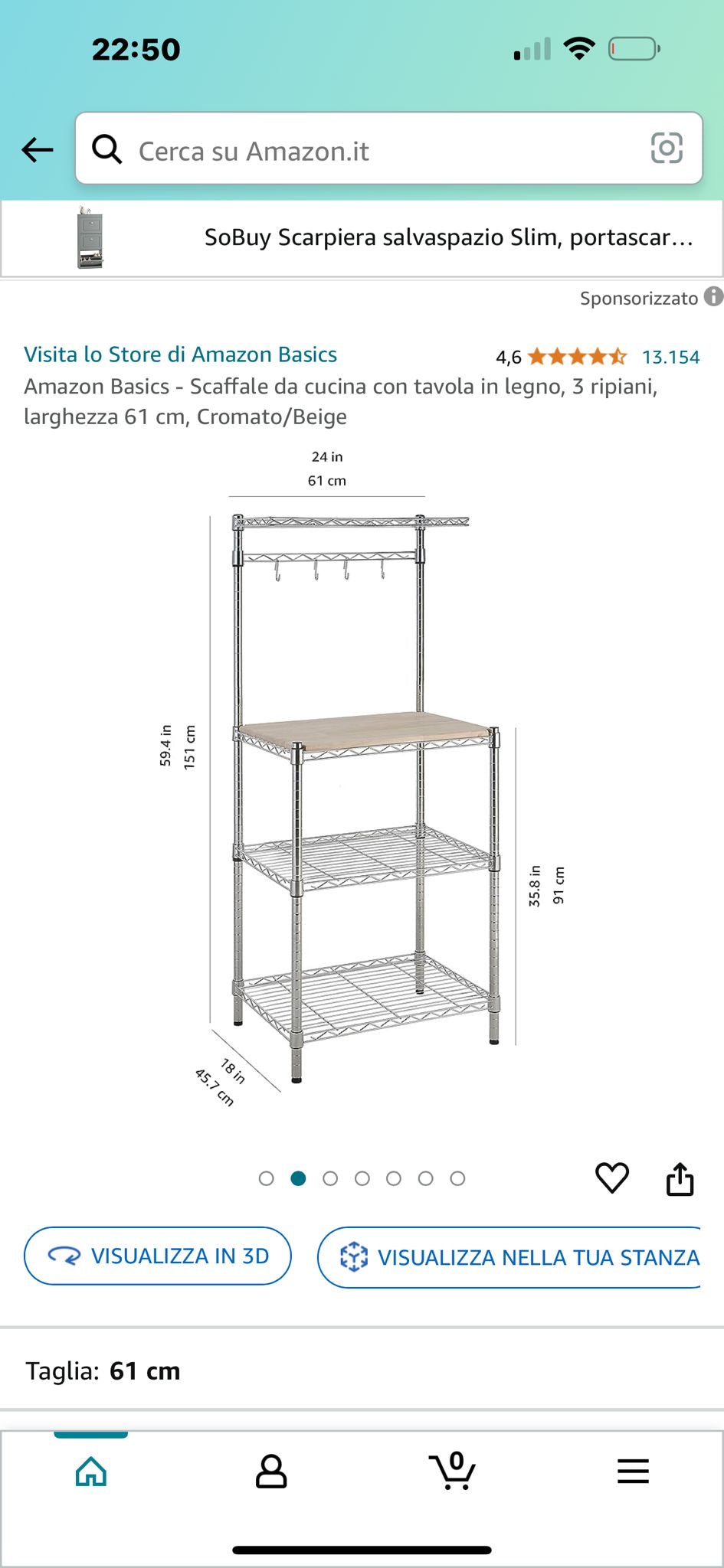 SCAFFALE DA CUCINA