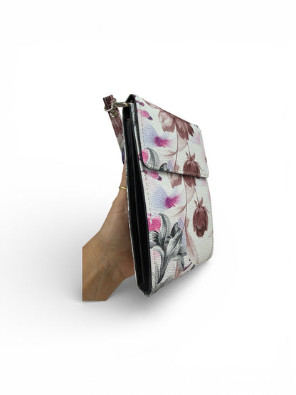 Portafoglio e Portatalefono Floreale