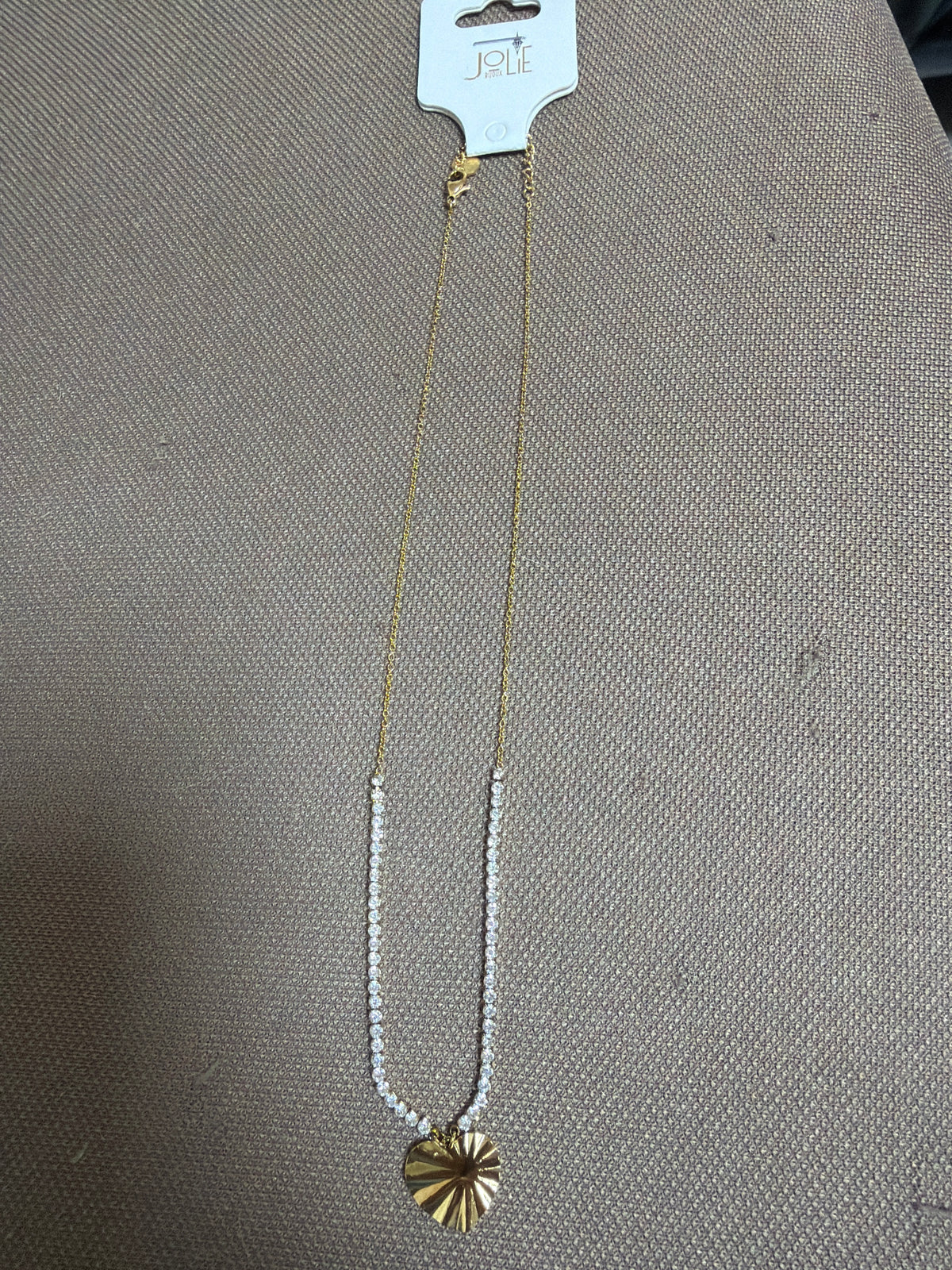 Collana Strass Cuore