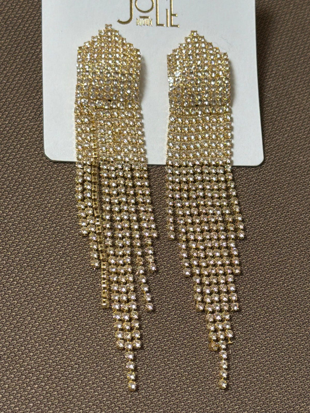 Orecchini Strass Rain