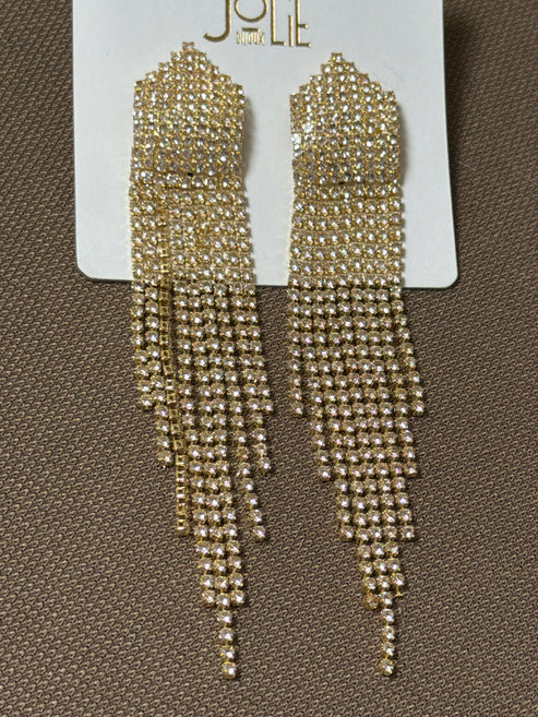 Orecchini Strass Rain