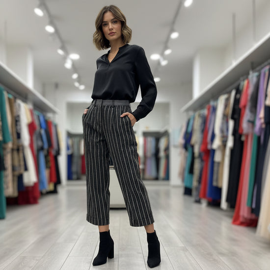 Pantaloni Cropped Manila Grace