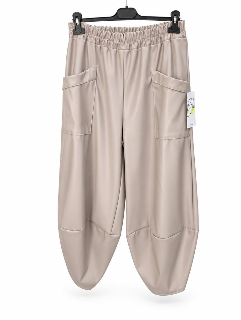 Pantaloni Linda Ecopelle