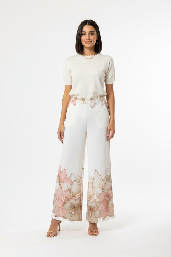 Pantaloni Fiori 23044