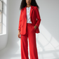 Tailleur Rouge