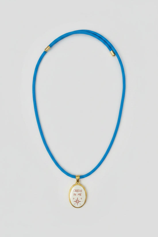 Collana Calamita +Ciondolo Credo in Me