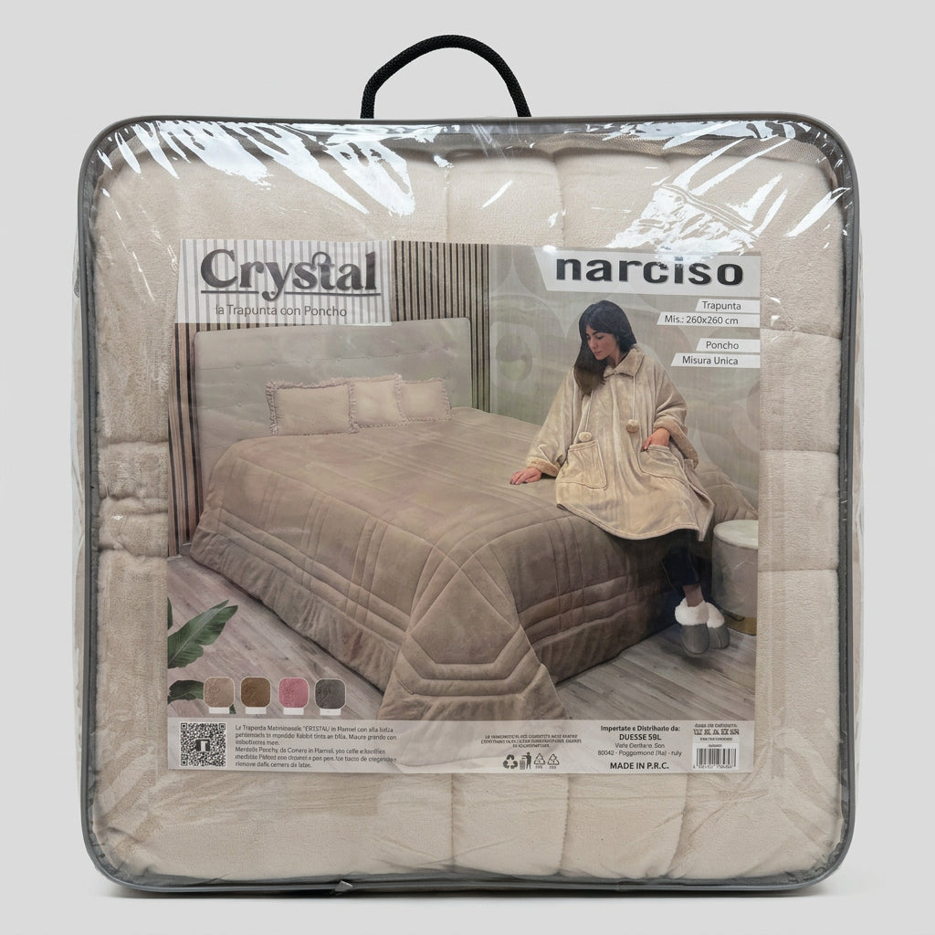 Trapunta + Poncho Narciso