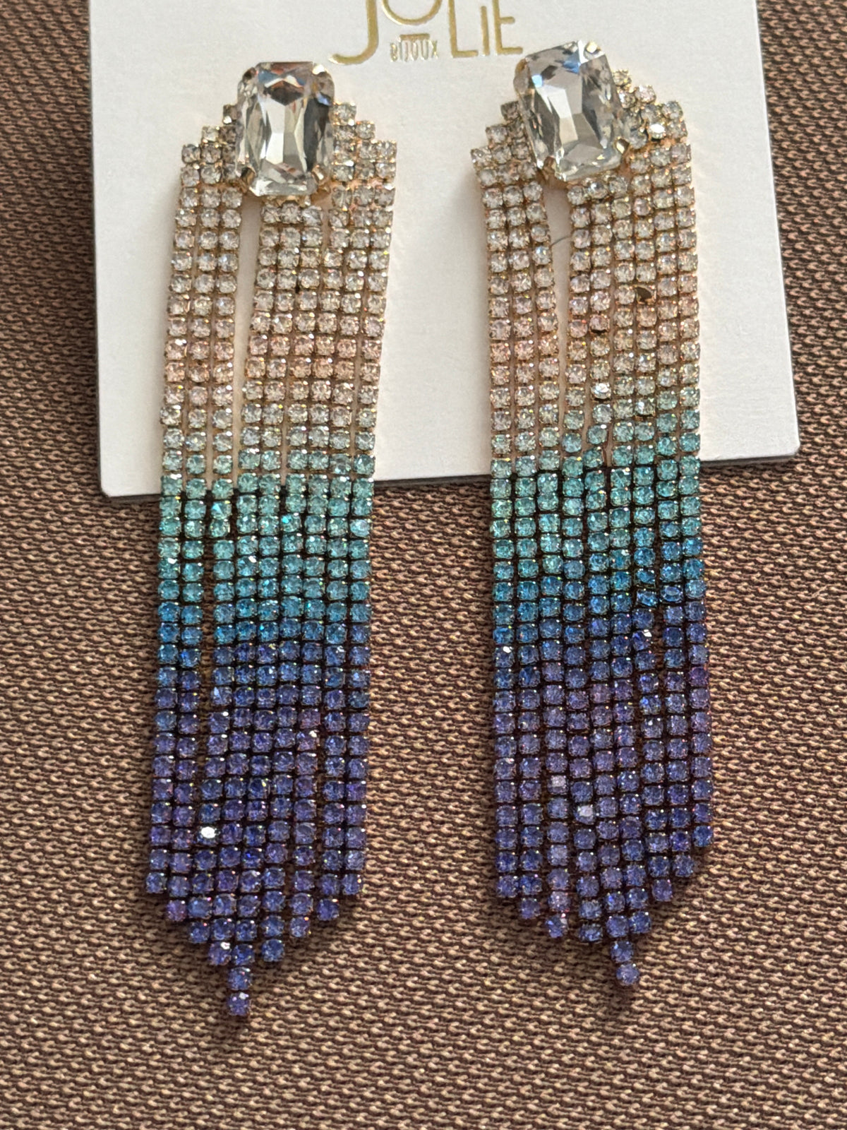 Orecchini Strass Color