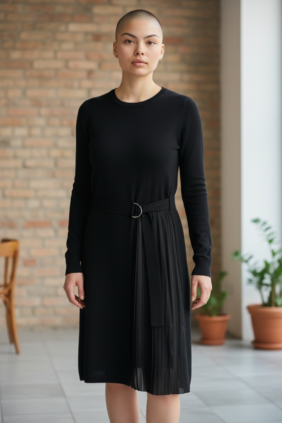 Vestito Artigli Plisse