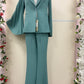 Tailleur Plisse Salvia