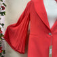 Tailleur Plisse Corallo