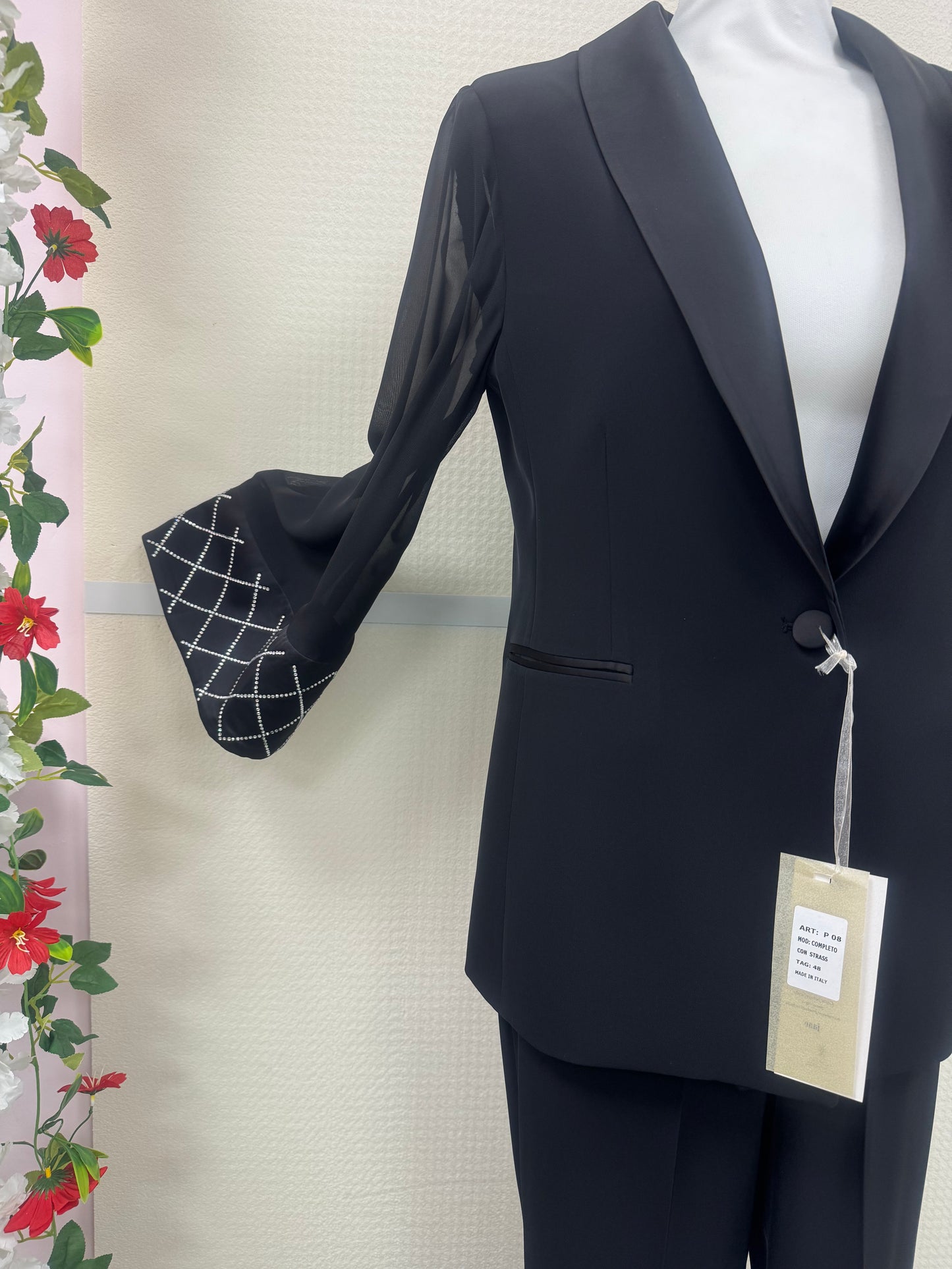 Tailleur Fiore Nero