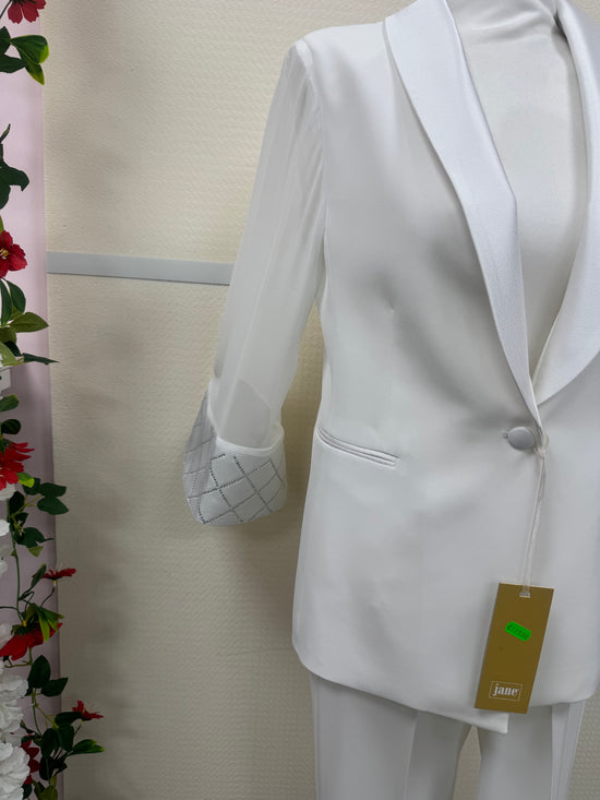 Tailleur Fiore Bianco