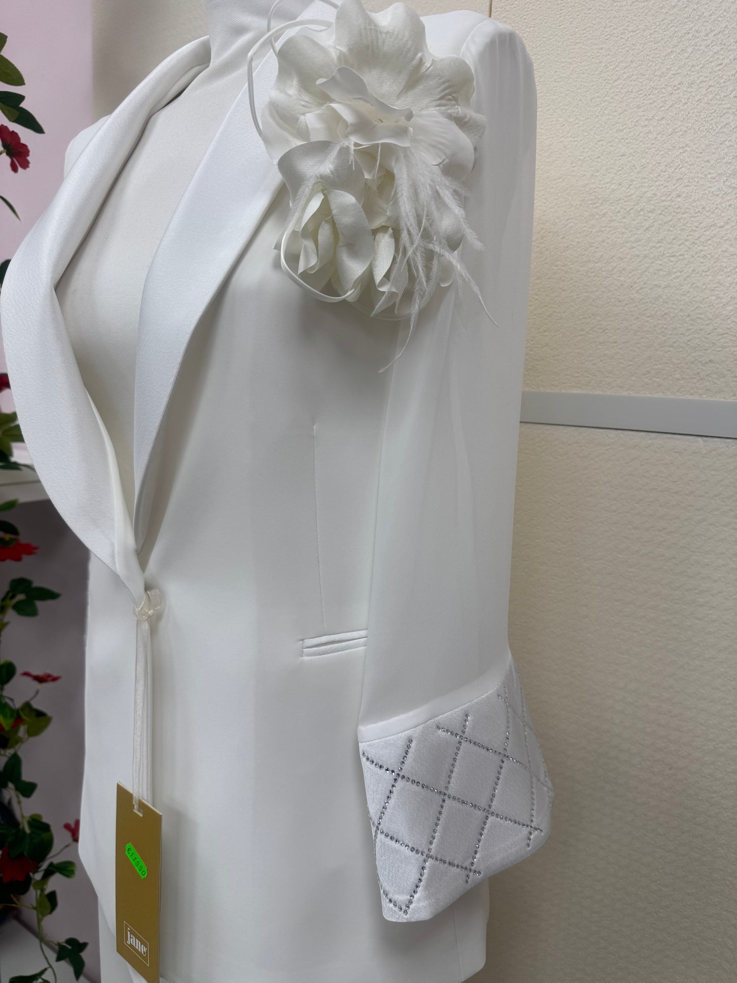 Tailleur Fiore Bianco