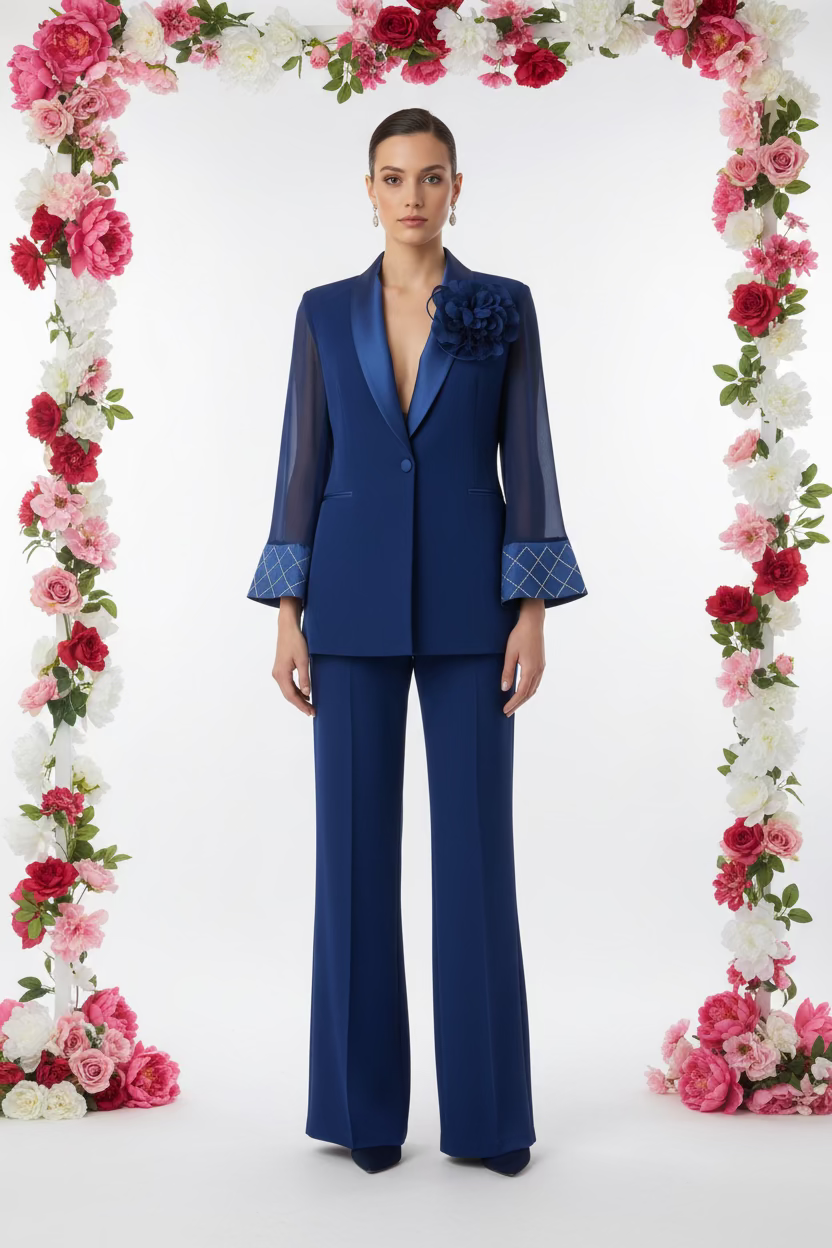 Tailleur Fiore Blu