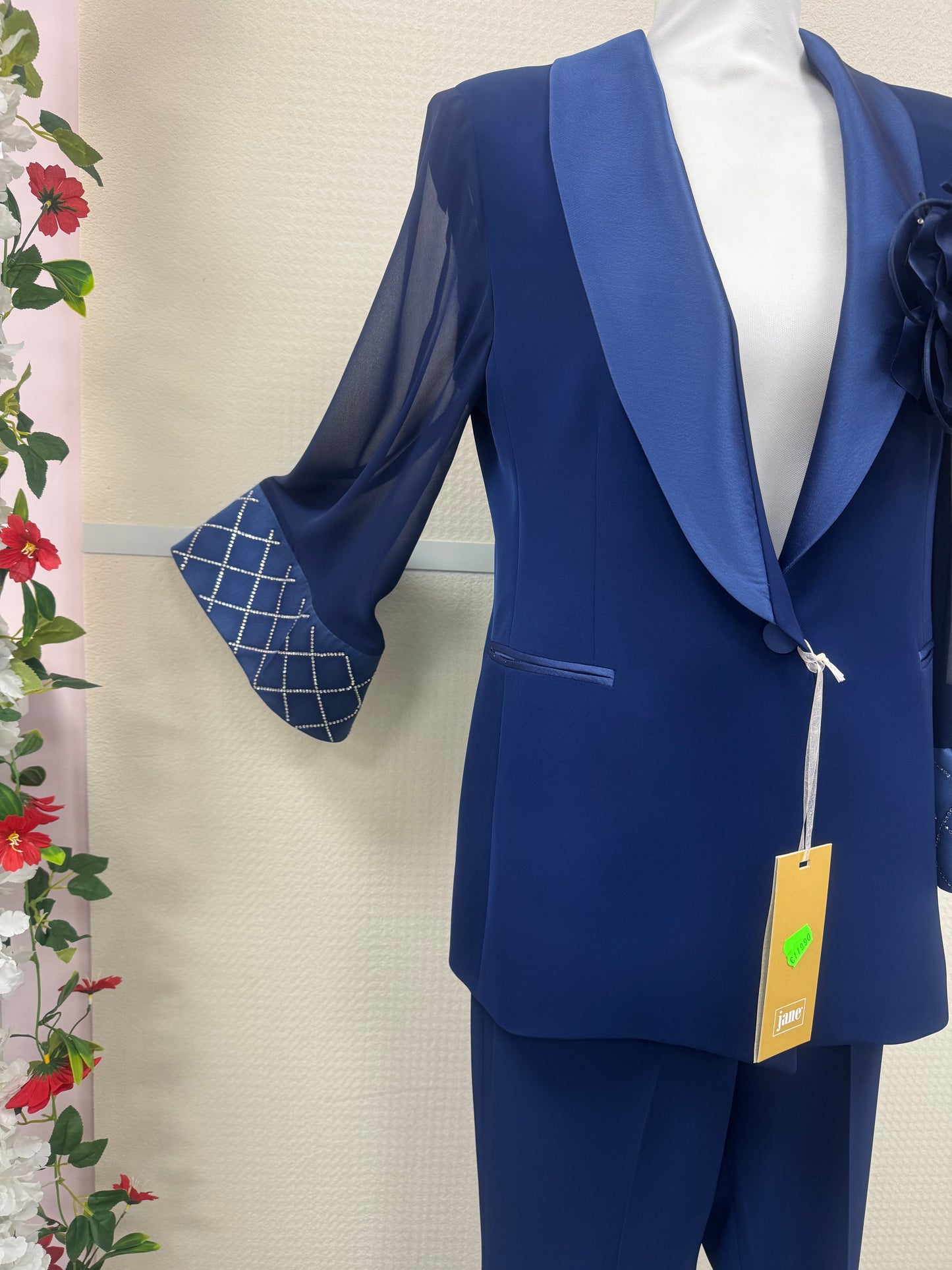 Tailleur Fiore Blu