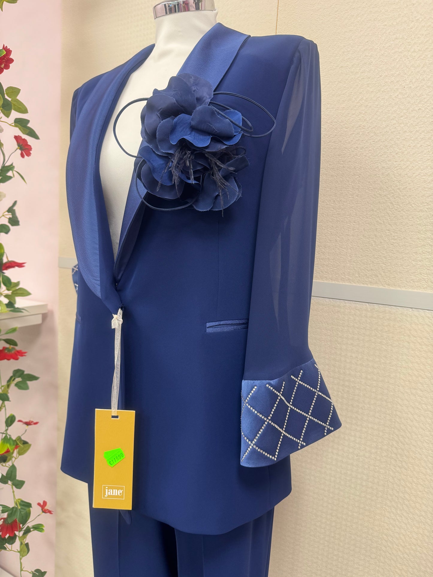 Tailleur Fiore Blu