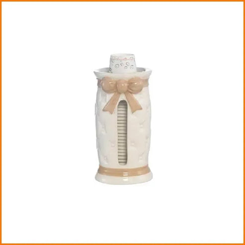 Portabicchieri Grande Linea Fiocco Tortora 22034FT